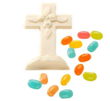 Easter Cross with Easter Candy